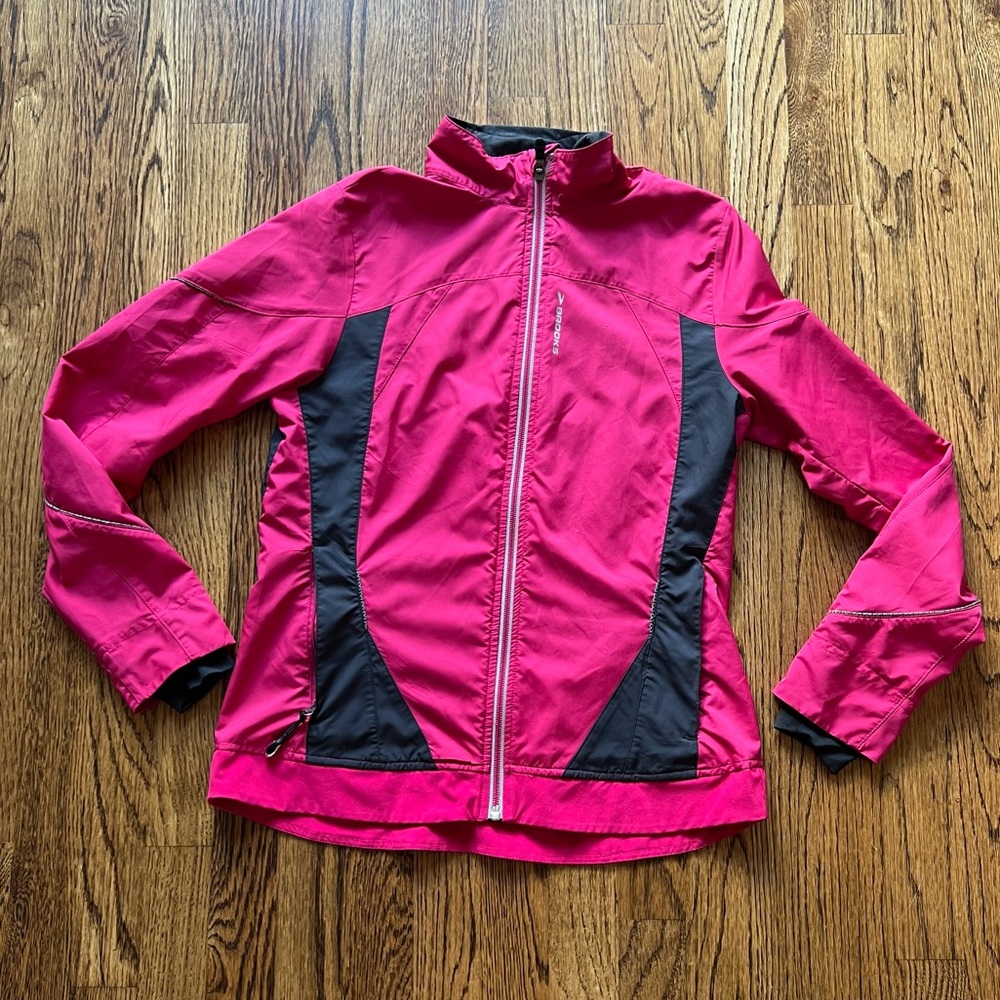 Brooks Magenta Running Jacket - image 3